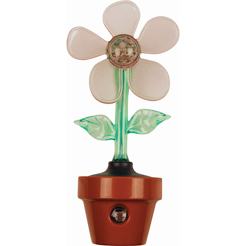 چراغ خواب طرح گل سنسور دار